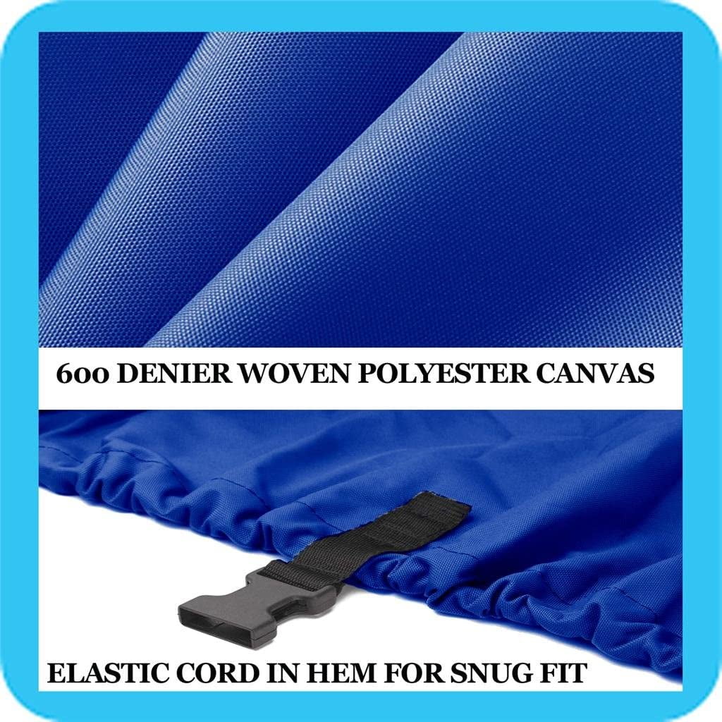 SBU Boat Cover Compatible for CROWNLINE 200 DB I/O 1994 All Weather Protection : SBU Blue Boat Cover Compatible for MONARK S-1 Sport