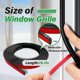 thumbnail image 4 of 5 Rolls Total Window Grille Inserts Grid Kit Self Adhesive Peel and Stick Trim Simulated DIY Window, 4 of 5