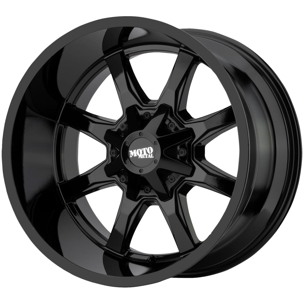 Moto Metal MO970 18x9 8x180 +18mm Gloss Black Wheel Rim 18" Inch