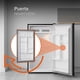 thumbnail image 5 of White Westinghouse  Refrigerador Frigobar 3 pies 90L  Modelo WWCR3290LHS  Una Puerta Luz interior  Puerta reversible  Condensador interno  Control Mecanico de Temperatura, 5 of 8