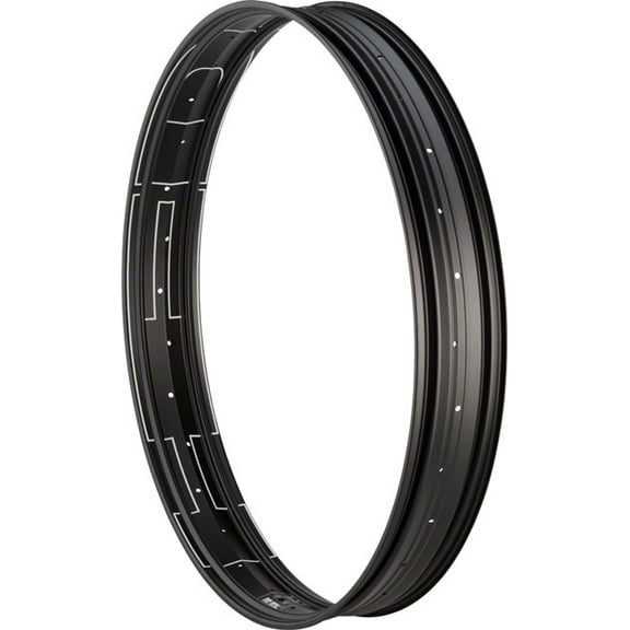 HED B.A.D Big Aluminum Deal Rim - 27.5", Disc, Black, 32H, Clincher