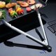 thumbnail image 3 of Pinzas para barbacoa de 12 pulgadas, pinzas para barbacoa de acero inoxidable, pinzas para parrilla premium para cocinar, pinzas de metal para carne enorme, pinzas de cocina con bloqueo, 3 of 5