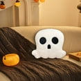 thumbnail image 2 of Yufenmy Halloween Decor Throw Pillows Cute Plush Skeleton Halloween Pillow Bedding Savings Happy Halloween Linen Sofa Bed Throw Cushion Cover Decoration, 2 of 6