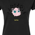 thumbnail image 3 of Pokémon - Jigglypuff Music Notes - Juniors Fitted Graphic T-Shirt, 3 of 5