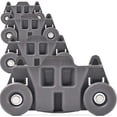 thumbnail image 1 of 4 Piece Lower Dishwasher Wheel Replacement Compatible With Whirlpool Kenmore W10195416 Roller Assembly, 1 of 8