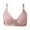 Purple, variant on JGTDBPO Front Closure Bras For Women No Underwire Plus Size Full Coverage Bras Front Snap Bras Post Surgery Front Closure Brassiere Sports Bra Wireless Minimizer Bra