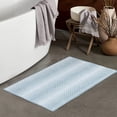 thumbnail image 3 of sruoe Bathroom Rugs, Bath Mat for Bathroom Floor 1pcs, Bath Mats for Bathroom Floor Non Slip Non Skid, Rectangular Polyester Floor Mat for Bath Door Household, Green, 3 of 5