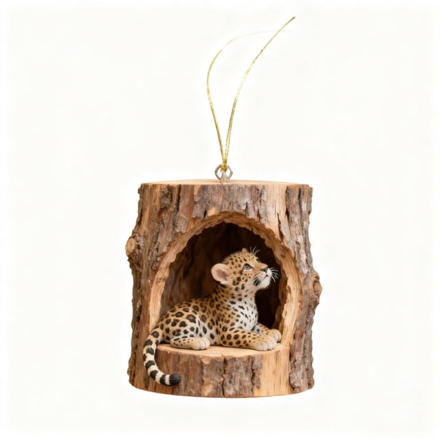 Adornos para Árbol de Navidad Ajj251119002 | Adornos Navideños Acrílicos de Animales Del Bosque | Bonita Decoración Navideña Colgante | Adornos de Animales Coloridos y Duraderos para El Árbol de Navi