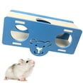 thumbnail image 1 of Hamster Exercise Toy Funny Interactive Hamster Seesaw Toy Hamster Wooden Seesaw, 1 of 6