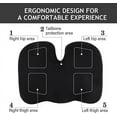 Orthopedic Seat Cushion With Gel, Ergonomic Chair Cushions, Memory Foam