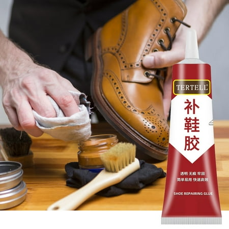 

Cevemin Shoe Glue Sole Repair Adhesive Strong Shoe Repair Glue Shoe Adhesive Non Hardening Non Whitening Transparent Soft Resin Shoe Repair Glue for Repairing Worn Shoes Boots Leather Heels