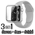 thumbnail image 3 of Correa para Apple Watch compatible con 38mm / 40mm de Silicón + Case Protector de pantalla con Cristal Templado. Mamá Pulpo  Silicón con case, 3 of 5