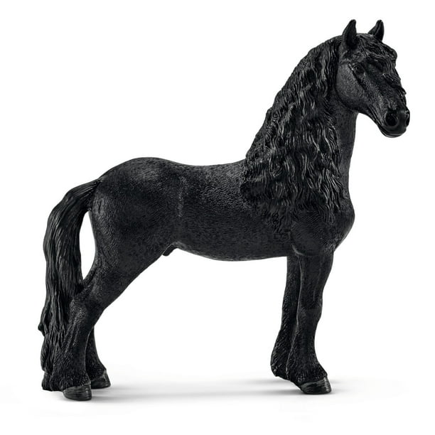 Schleich Farmland, Frisian Stallion Toy Figure
