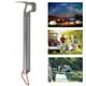 thumbnail image 3 of Vbest life Martillo de Camping de Acero Inoxidable para Exteriores, Clavijas de Tienda multifunción, removedor de Extractor de u?as Ecomeon no, 3 of 6