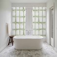 thumbnail image 4 of Sage Green Buffalo Plaid Kitchen Curtain for Berdoom Living Room Cafe 72 Inch Length, Farmhouse Check Stripes Geometric Tiers Curtains Light Filtering Drapes Window Treatment 2 Panels 52"Wx72"L, 4 of 8