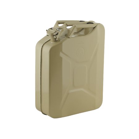 Major Outdoors Mil-Spec Plus 20 Liter NATO Style Gas Can, Sand, 20L, 5 GAL, 08-3