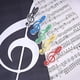 thumbnail image 4 of Carpeta de plástico para partituras (paquete de 5) Soporte para notas de octava aguda, semillas pequeñas, clip transparente, 4 of 5