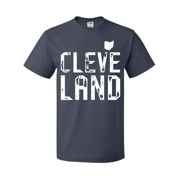 Inktastic Cleveland, Ohio Distressed Font T-Shirt