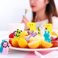 thumbnail image 2 of Toystoory 10 piezas de tenedores de frutas para niños, palillos de dientes de postre de dibujos animados, palillos de buffet lavables para Cocina y Comedor, 2 of 6
