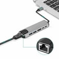 thumbnail image 4 of Adaptador USB C HUB Sunnimix Multipuerto 4K 2 Puertos USB 3.0, 4 of 8