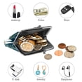 thumbnail image 4 of Daisy Elegant Coin Purse Wallet with 0.7 Microfiber Zinc Alloy Jaws, 4.3x4.7 in/11x12 cm Size, 4 of 7