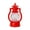 Red, variant on D-GROEE Retro Lantern Outdoor Garden Decorative Old Lantern Flameless Vintage Lantern Hanging Lights for Camping Patio Yard Christmas Decorations