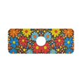 thumbnail image 7 of Yayeee Faucet Mat for Kitchen Sink 14.7" Diatomite Long Splash Guard Pad, Cartoon Flowers, 7 of 7