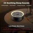 thumbnail image 6 of Kipcush White Noise Machine with 21 Soothing Sounds, Night Light, and Timer for Babies, Adults, Travel,  Office and Home, 6 of 8