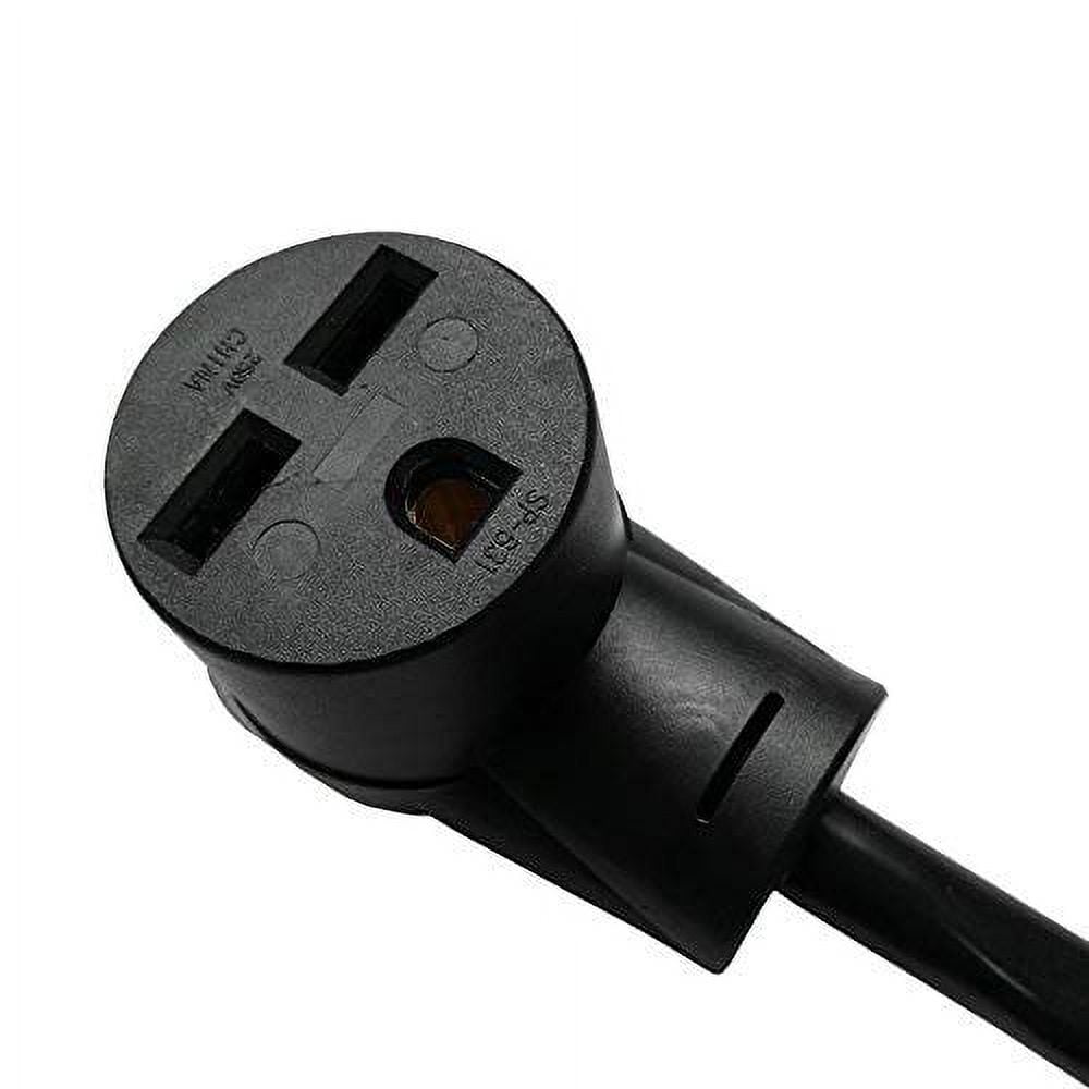 Parkworld 885057 Power Adapter cord 3-Prong Generator 20A Locking L5-20P Male Plug to 30 AMP 6-30R Female Receptacle