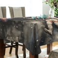 thumbnail image 5 of Yayeee Tablecloths 60" x 60" Rectangle Wrinkle Resistant Party Table Cover, Watercolor Space, 5 of 8
