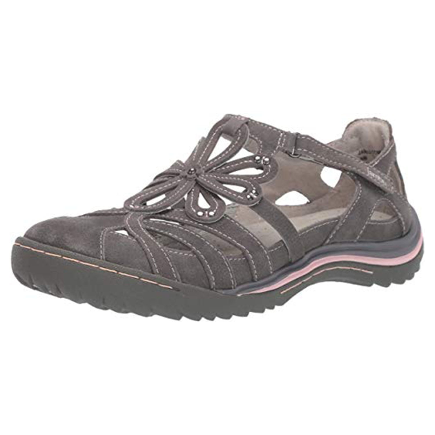 Jambu Women's Abby Leather Mary Jane Comfort Flat Shoe - Walmart.com