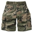 thumbnail image 2 of TRGPSG Men's Camo Multi-Pocket Relaxed Fit Casual Shorts,Outdoor Camouflage Twill Cargo Shorts 11" Inseam(No Belt),C29 Camo 42, 2 of 7