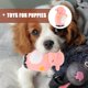 thumbnail image 3 of Juguete chirriante para cachorros Juguete de látex para molar Juguete interactivo para mascotas Juguete chirriante para perros, 3 of 6