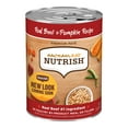 thumbnail image 3 of (2 pack) Rachael Ray Nutrish Premium Paté Real Beef & Pumpkin Recipe Wet Dog Food, 13 oz. Can, 3 of 9