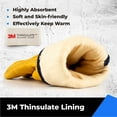 thumbnail image 2 of Jtbuh XLY Winter Leather Work Gloves, Warm 3M Thinsulate Lining for Cold Weather Work, Thermal Insulated Gloves, 2 of 6