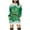 Green, variant on TJAZFJPA White Sun Dress 2025 Women's Christmas Black Deer Christmas Print Hoodie Bridal Shower Dress Tube Dresses for Women
