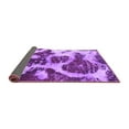 thumbnail image 2 of Ahgly Company Indoor Rectangle Abstract Purple Modern Area Rugs, 5' x 8', 2 of 4