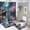 Ship-8, variant on Fantasy Ship Print Shower Curtain Set 4-Set Moonlight Magical Night Scene Bathroom Decor Set Includes Floor Mat,Toilet Cover Mat,U-Mat ,Shower Curtain with 12 Hooks,72inx72in