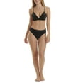 thumbnail image 3 of No Boundaries Juniors Velvet Triangle Bralette, 3 of 6