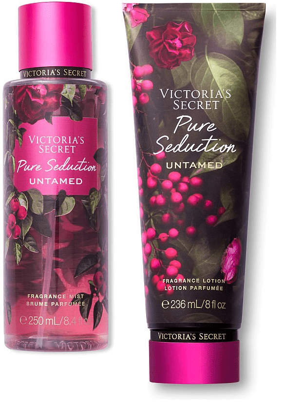 dilemma Zelden Atlas Victoria's Secret Pure Seduction Untamed Fragrance Mist and Lotion set of 2  - Walmart.com