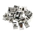 thumbnail image 1 of E-Outstanding 50 Unids Imagen Marco De Fotos Resorte De Metal Clip De Giro Colgador Imagen Herramienta Para Colgar Tono Impresora 3D Galss Clips De Cama 27X14 Mm, 1 of 5