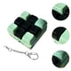 thumbnail image 5 of Llavero con teclado Fidget de 9 teclas, accesorios para teclado mecánico, suministros creativos Negro verde, 5 of 8