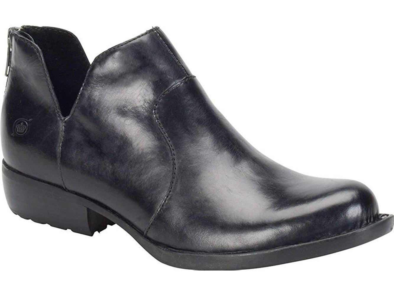 B.O.C Womens Kerri Leather Closed Toe Ankle Fashion Boots, Black, Size ...