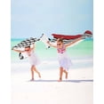 thumbnail image 3 of Black White Chevron Beach Towels Oversized Super Absorbent, Geometric Red Sea Wavy Striped Lightweight Bath Towel Quick Dry Sets For Bathroom/Pool/Rv Camping/Beach Play/Gym Room/Picnic 35"x70", 3 of 8