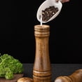 thumbnail image 5 of Wooden Pepper Grinder, 1 Count Manual Salt Grinder Seasoning Utensils, Portable Kitchen Accessories for Outdoor Camping BBQ, Kitchen Gadgets, 5 of 9