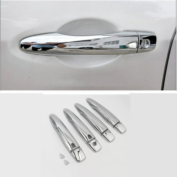10pcs ABS Chrome Car Door Handle Cover Trim for Nissan KICKS 2017-2023-