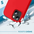 thumbnail image 3 of Funda de Protección para iPhone 13 - Sovico - Silicón con Forro de Microfibra, 3 of 6