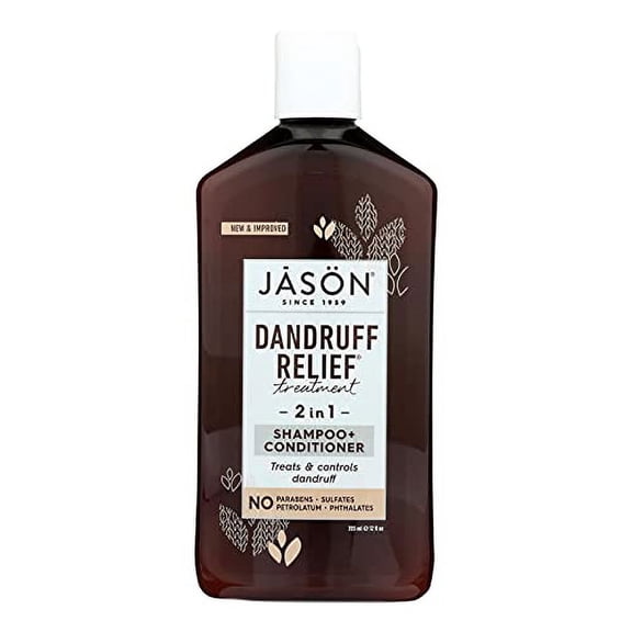 Jason Natural, Dandruff Relief, Shampoo   Conditioner, 12 fl oz (355 ml) - 2pc