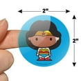 thumbnail image 6 of Wonder Woman Cute Chibi Character Planner Calendar Scrapbooking Crafting Stickers, 6 of 6