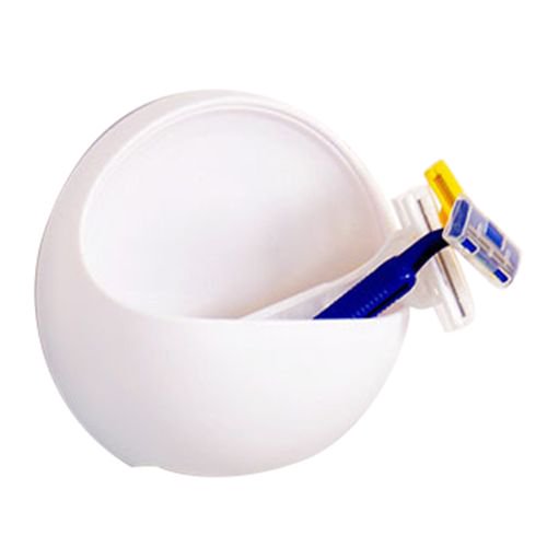 Shiyao 1pcs Bathroom Storage Container Plastic Suction Cup Soap Toothbrush Box Dish Holder Bathroom Shower Accessory Wall Mount Holder Walmart Com Walmart Com